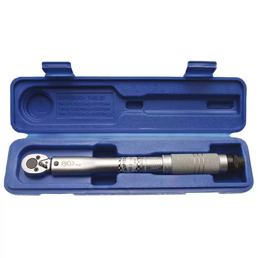 torque wrench 1/4'' 5-25nm'' - code BGS960 - image