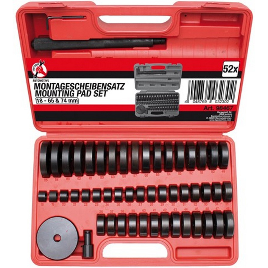 set 52 pz tamponi per installazione cuscinetti - codice BGS98467