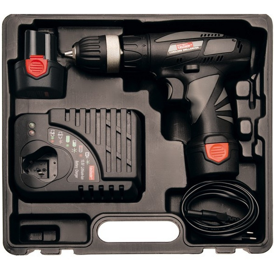 10.8 v cordless drill with 2 li-ion batteries - code BGS9931
