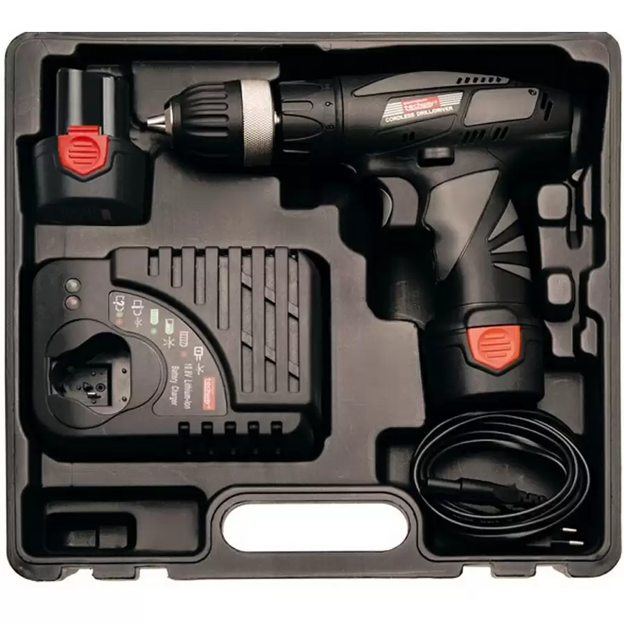 10.8 v cordless drill with 2 li-ion batteries - code BGS9931 - image