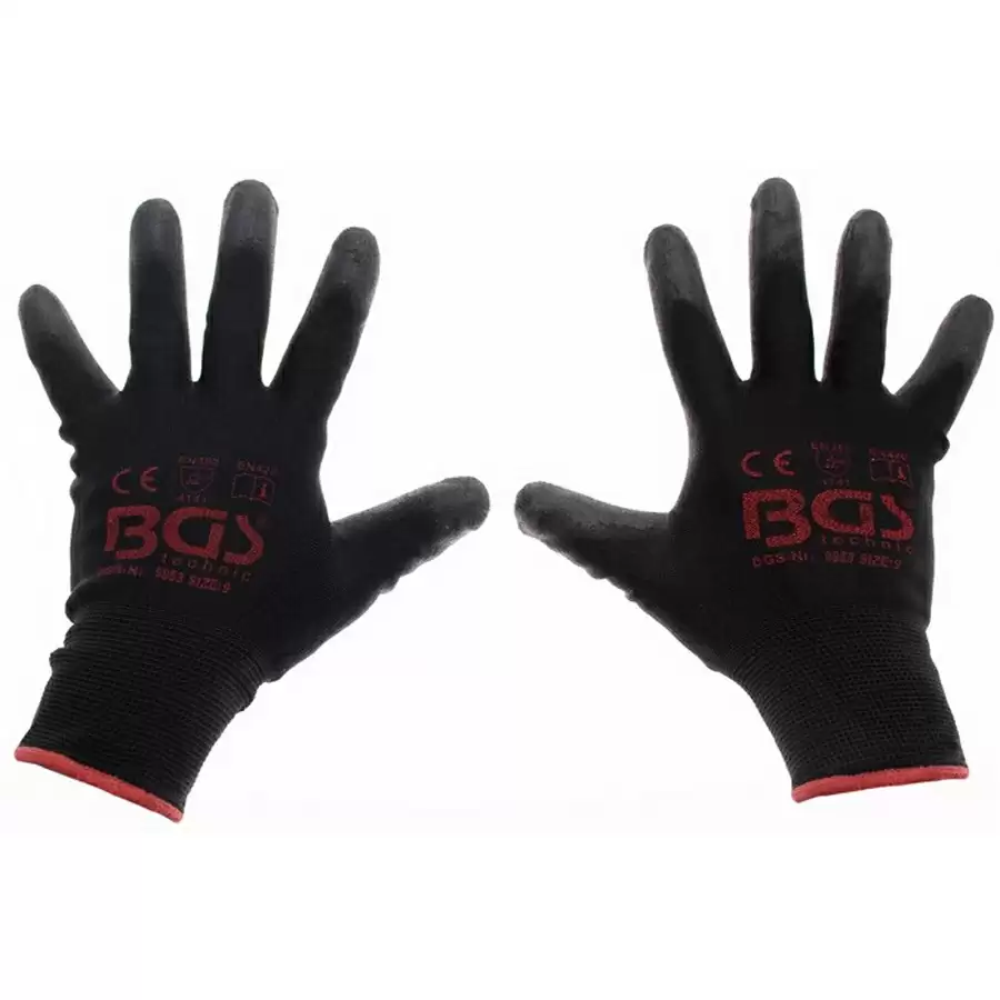 guantes de mecánico talla 9/l - código BGS9953 - image