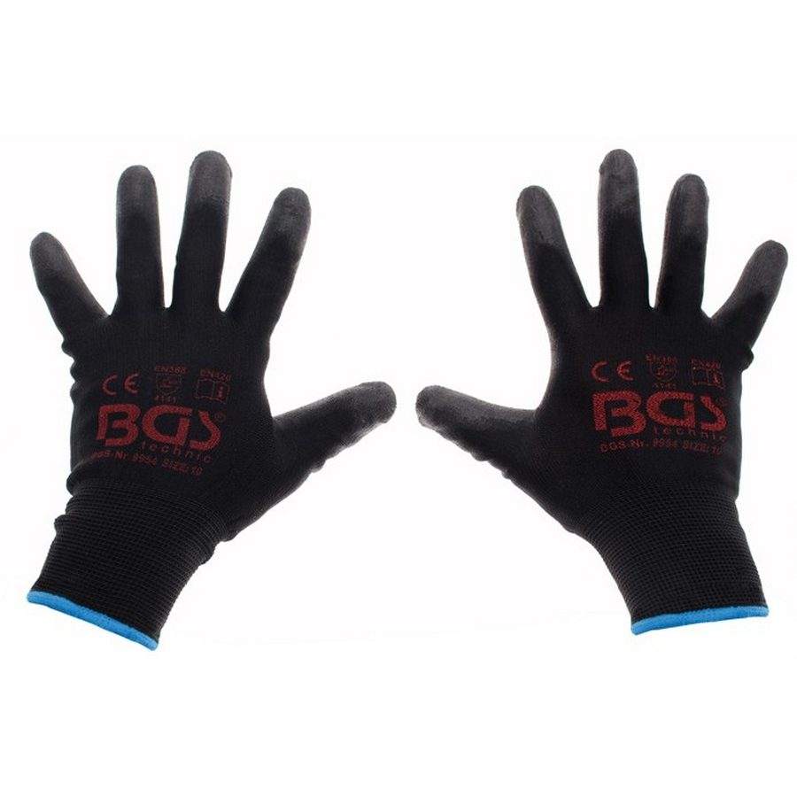 guantes de mecánico talla 10 / xl - código BGS9954