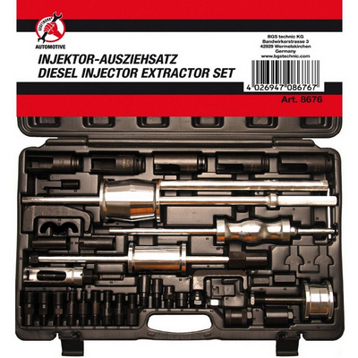 3-teiliges Injektor-Abzieher-Set - Code BGS62005 BGS Kfz-Werkzeuge, E