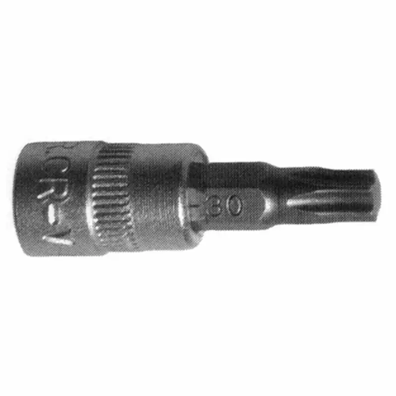 BGS 8147-T30 Torx Bit Socket - 1/4 Inch Drive T30 Star Profile For Professional Tools
