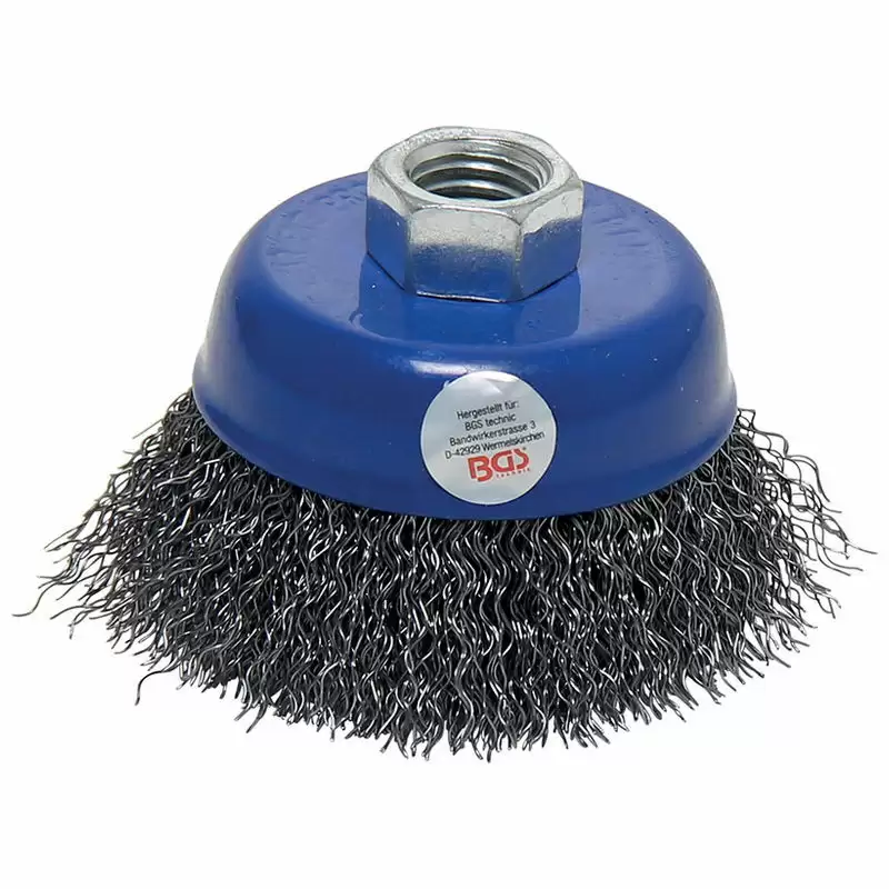 Wire Cup Brush M14 x 2 drive Diameter 100mm x 67mm - Code BGS3994 - image