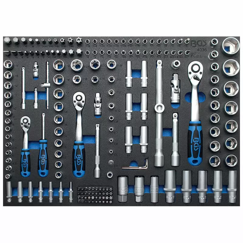 Tool Tray 3/3: Socket Set 192pcs - Code BGS4036 - image