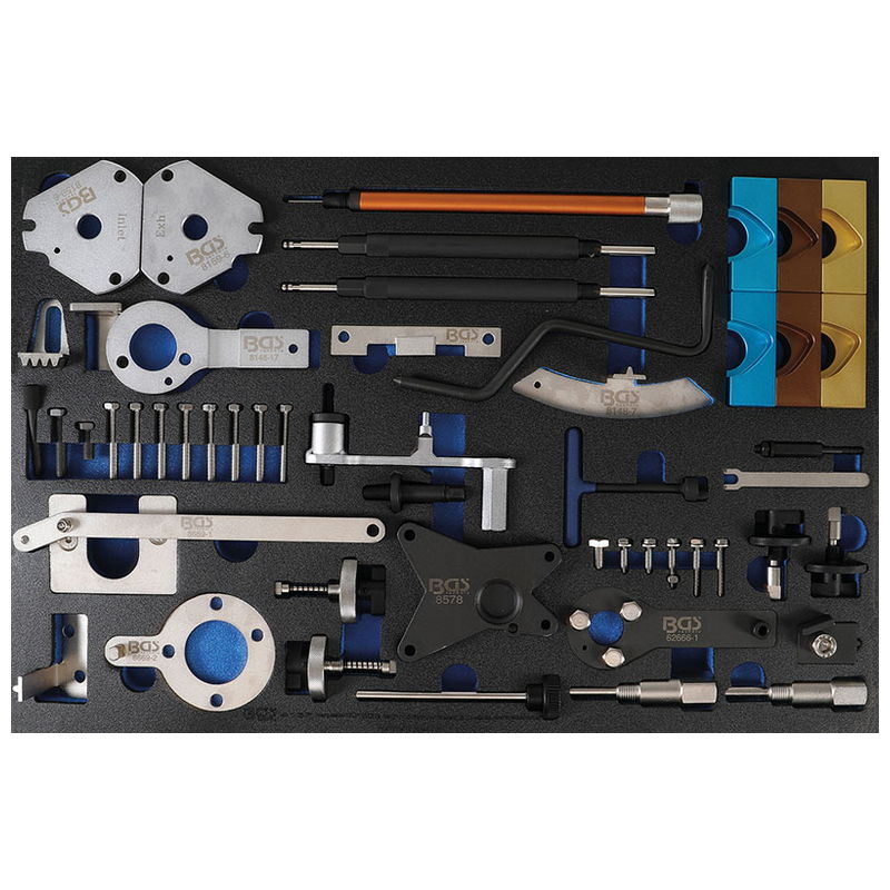 Tool Tray 3/3: Engine Timing Tool Set for Fiat Alfa Lancia Opel for Suzuki Ford - Code BGS4137