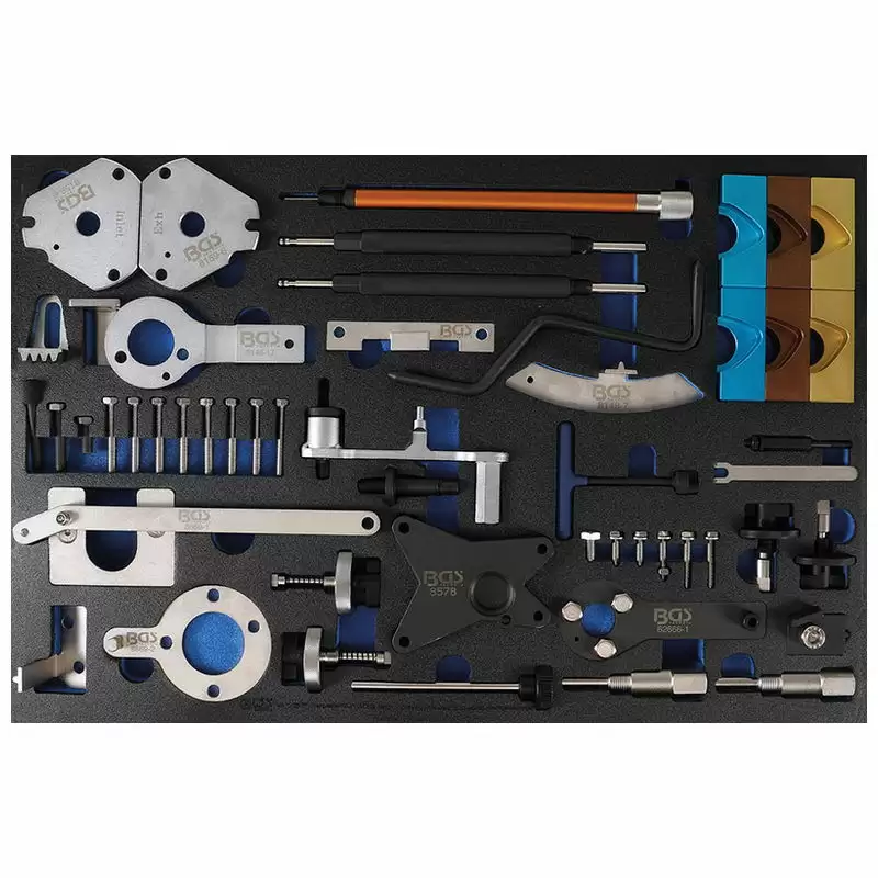 Tool Tray 3/3: Engine Timing Tool Set for Fiat Alfa Lancia Opel for Suzuki Ford - Code BGS4137 - image