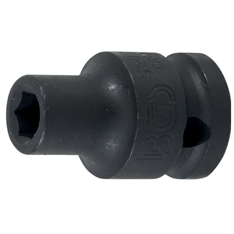 Impact Socket Hexagon 12.5mm (1/2'') drive 38mm - Code BGS5205-38