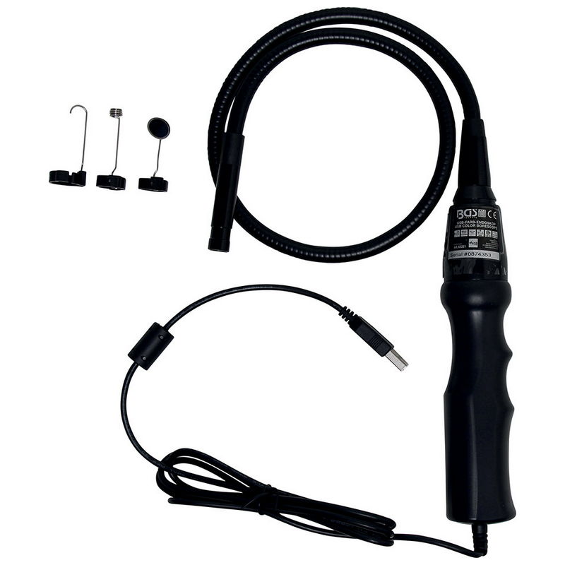 USB Color Borescope with LED lighting - Code BGS63221