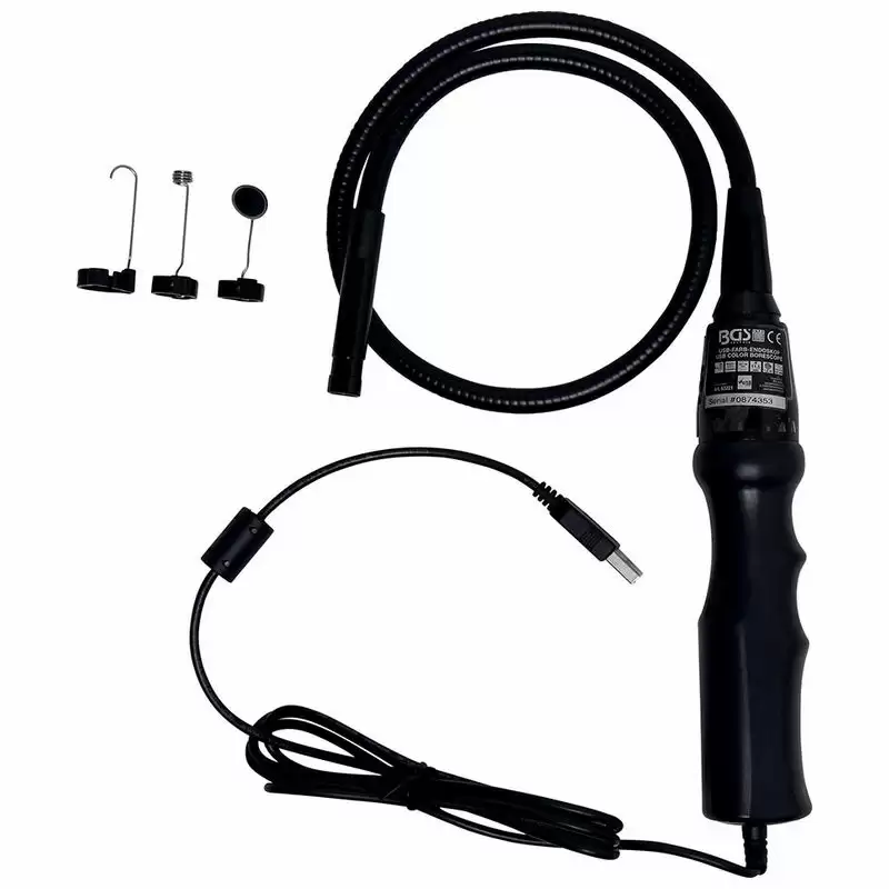 USB Color Borescope with LED lighting - Code BGS63221 - image