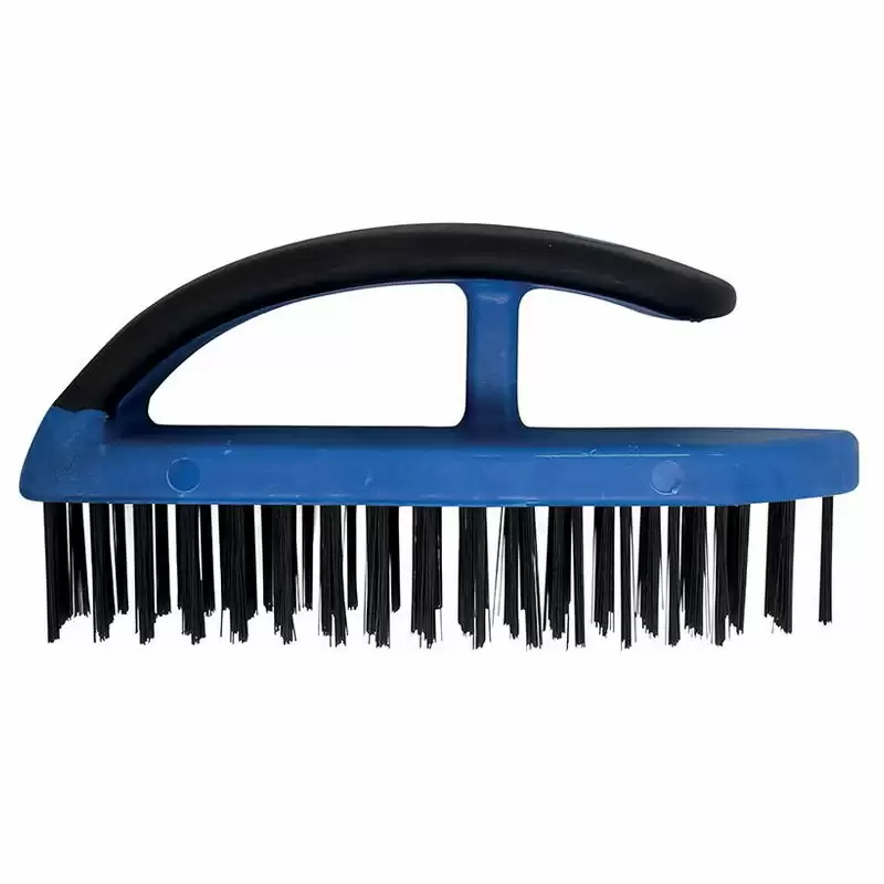 Steel Wire Brush with Plastic Handle 172mm - Code BGS9317 - image