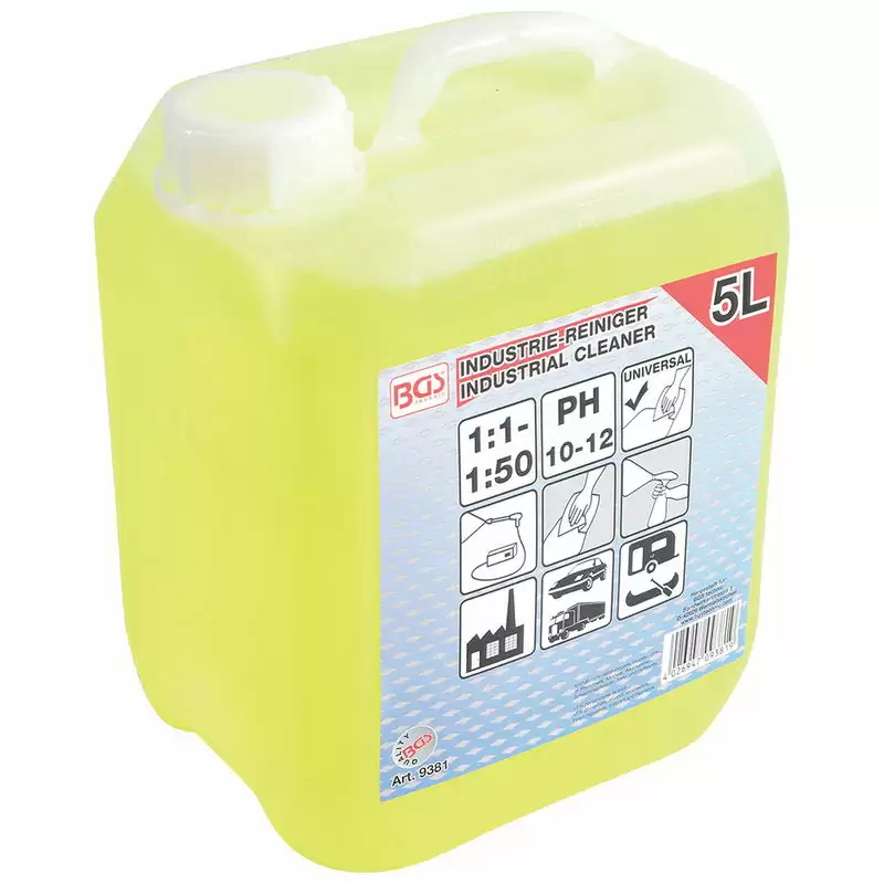 Universal Industrial Cleaner 5 litres - Code BGS9381 - image
