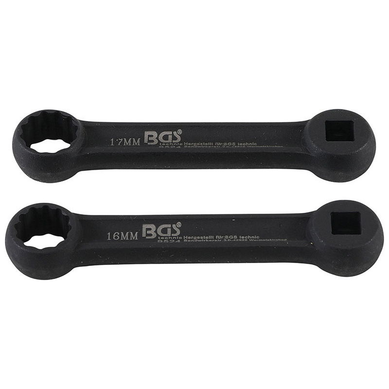 Engine Mounting Ring Spanner Set for Mercedes-Benz 2pcs - Code BGS9524