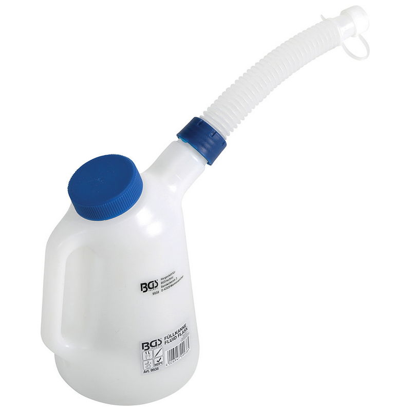 Fluid Flask with flexible spout and lid 1 L - Code BGS9938