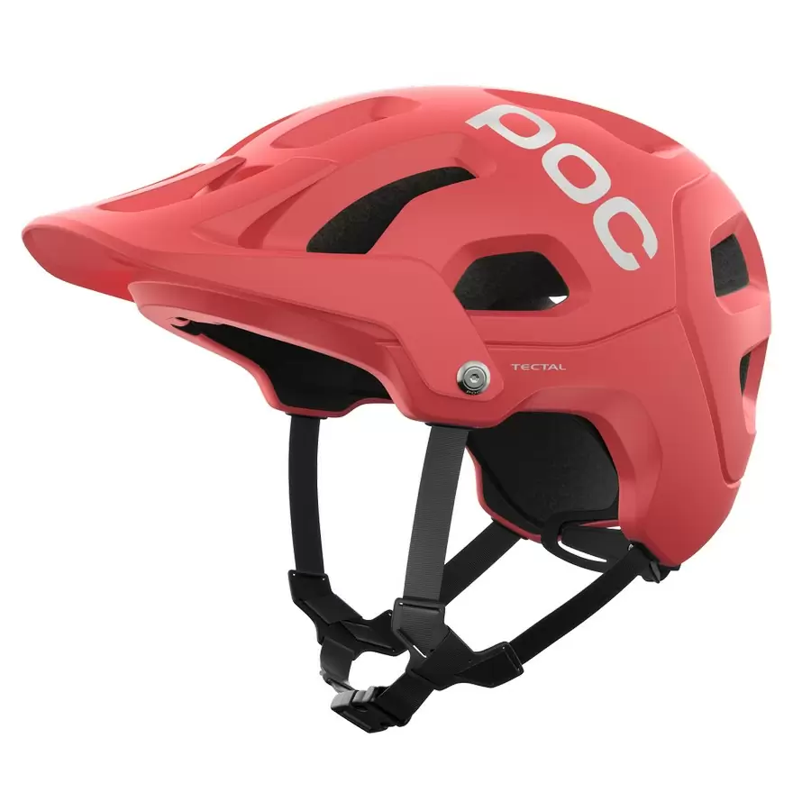 Casco Enduro MTB Tectal Rosso Opaco Taglia M (55-58cm) - image