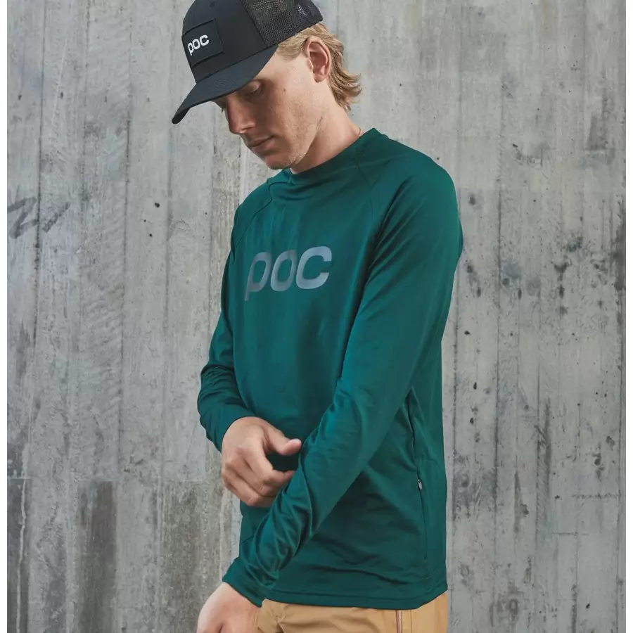 Long-Sleeve Enduro Jersey Reform Man Moldanite Green Size XL #2