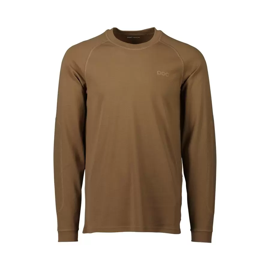 Felpa Uomo Poise Crew Neck Marrone Taglia M - image