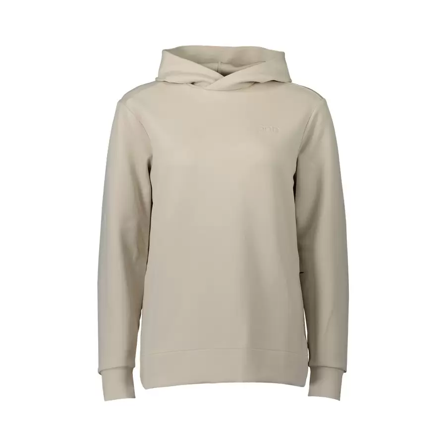 Felpa Donna Poise Hoodie Beige Taglia L - image