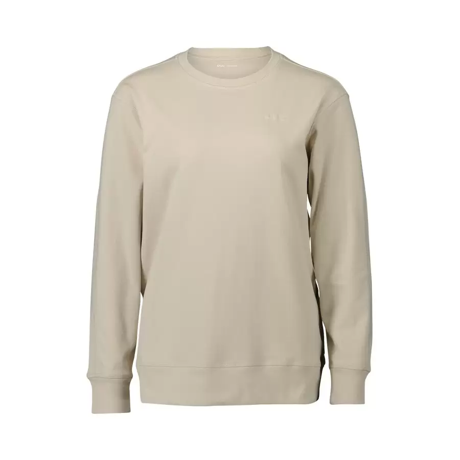 Felpa Donna Poise Crew Neck Beige Taglia L - image