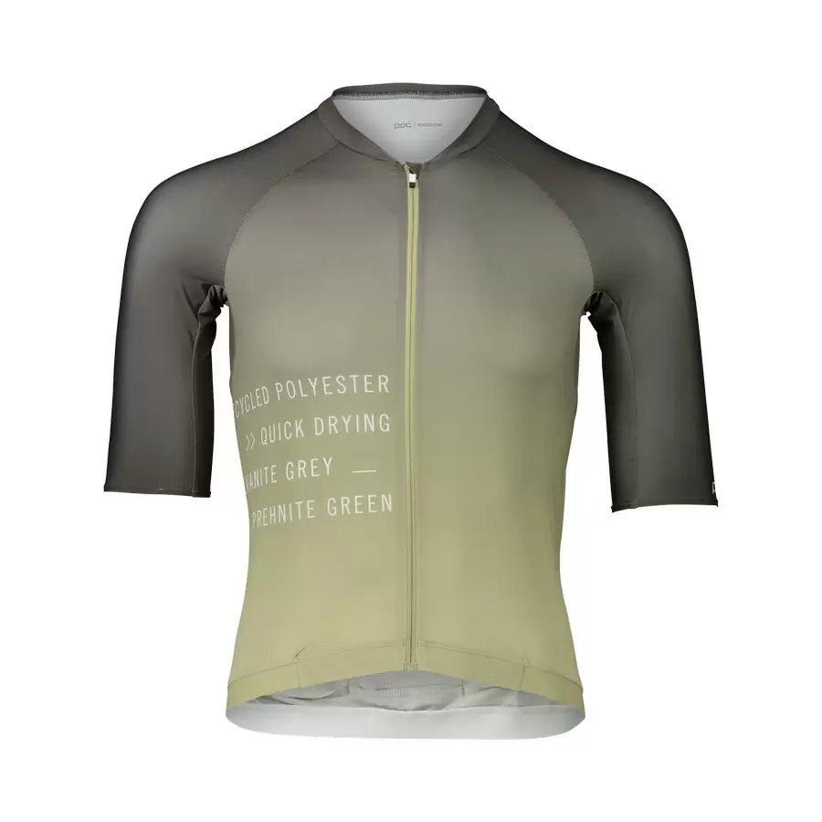 Maglia a Manica Corta Uomo Pristine Print Jersey Verde Taglia S - image