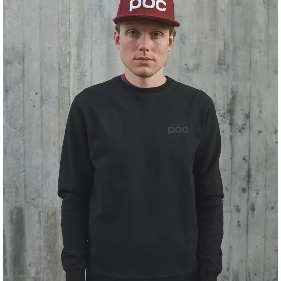 Sweatshirt POC Crew Uranium Black size L #3