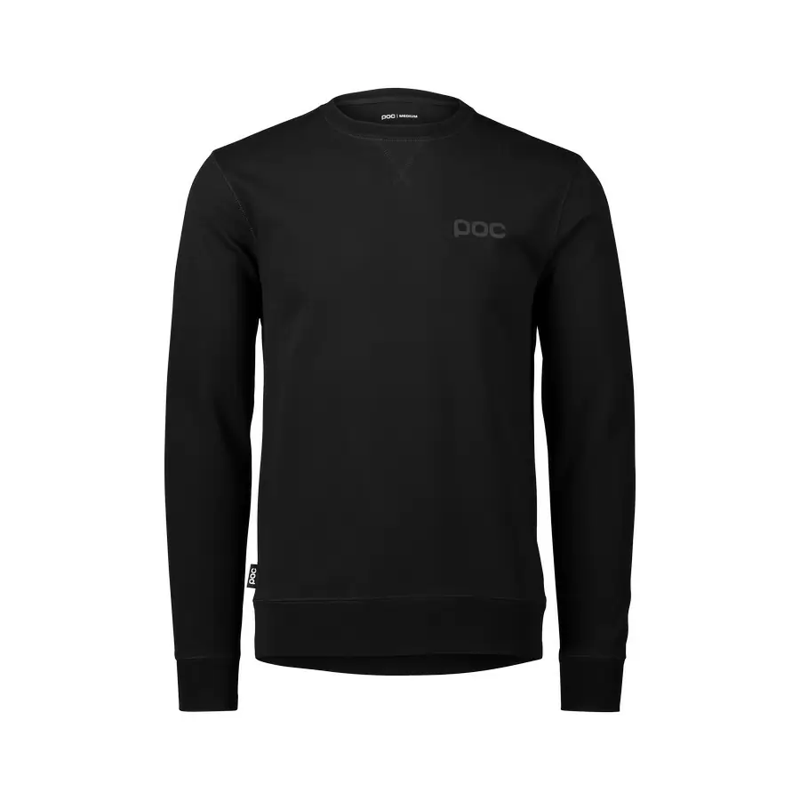 Sweatshirt POC Crew Uranium Black size S - image