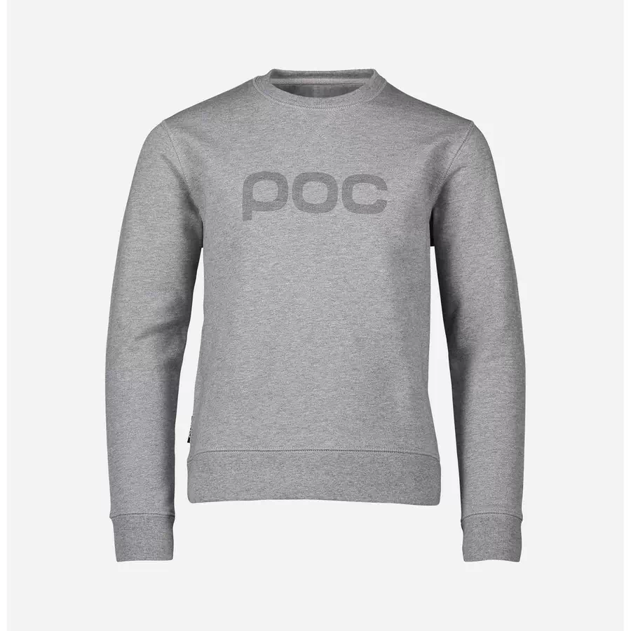 Felpa POC Crew Jr Grey Melange bambino 10 anni - image