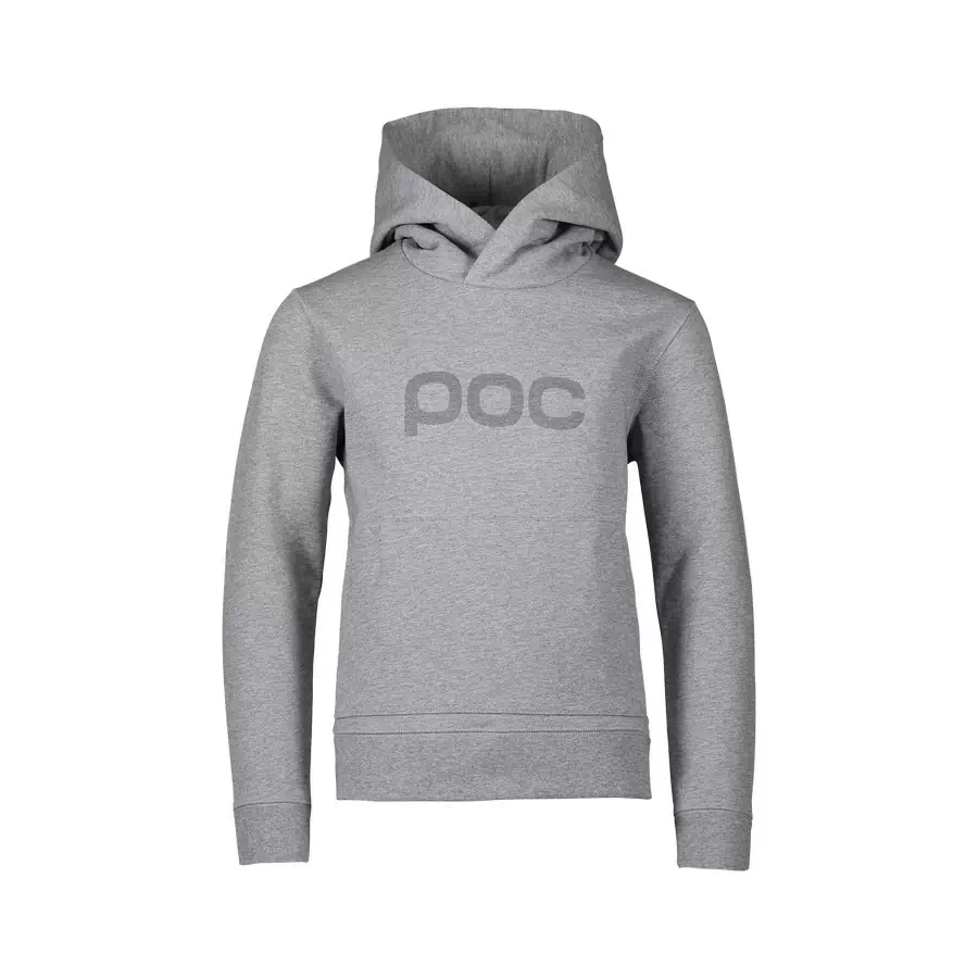 Sweat POC Hood Jr Gris Chiné enfant 10 ans - image