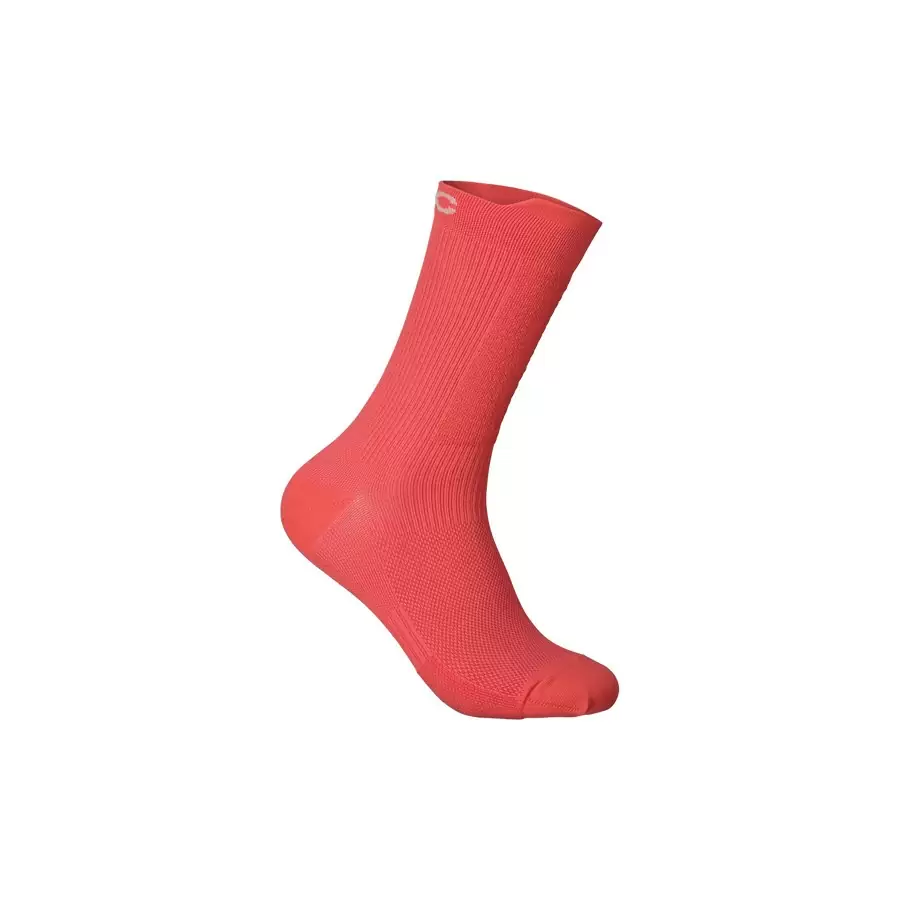 Calze Lithe MTB Sock Mid Rosso Opaco Taglia S (37-39) - image
