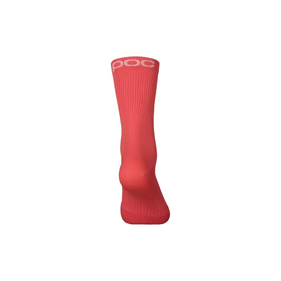 Calze Lithe MTB Sock Mid Rosso Opaco Taglia S (37-39) #2